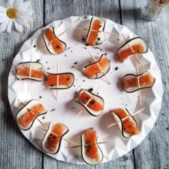 Pack 200 Assiettes Carton Blanc Design 23 Cm -Vacances Vaisselle Magasin pack 200 assietes carton blanc design 23cm 1