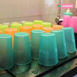 Pack 24 Verres 4 Couleurs Cocktail 42 Cl -Vacances Vaisselle Magasin pack 24 verres 4 couleurs cocktail 42 cl 10