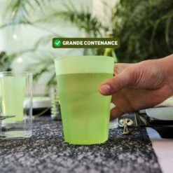 Pack 24 Verres 4 Couleurs Cocktail 42 Cl -Vacances Vaisselle Magasin pack 24 verres 4 couleurs cocktail 42 cl 6