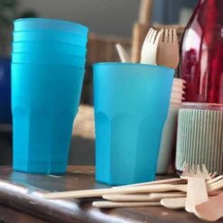 Pack 24 Verres 4 Couleurs Cocktail 42 Cl -Vacances Vaisselle Magasin pack 24 verres 4 couleurs cocktail 42 cl 9