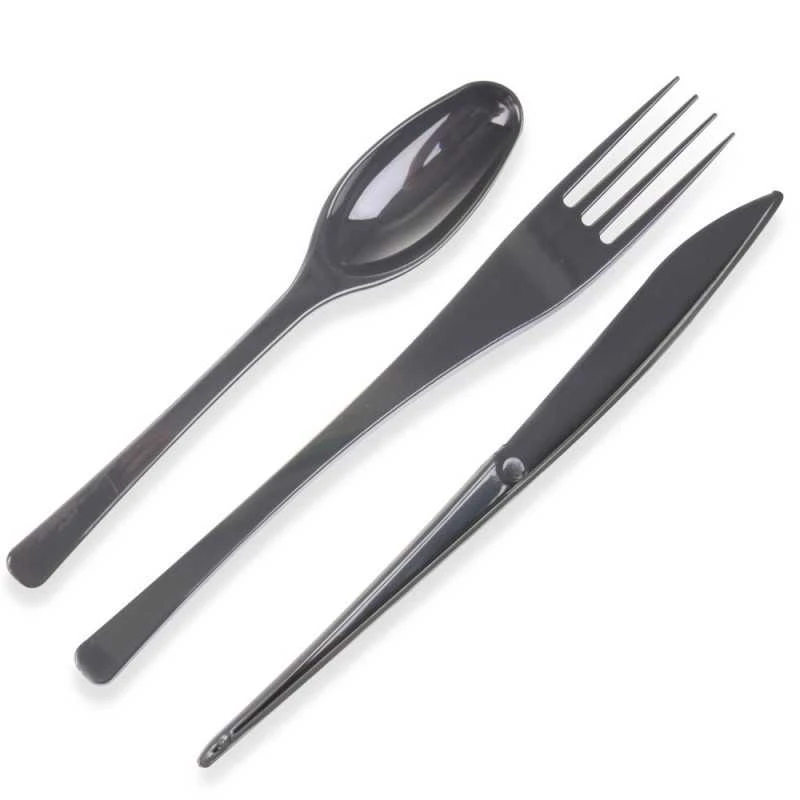 Pack 3 X 100 Couverts Réutilisables Ardoise 3 Pack 3 X 100 Couverts Réutilisables Ardoise