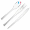 Pack 3 X 100 Couverts Réutilisables Cristal -Vacances Vaisselle Magasin pack 3 x 100 couverts reutilisables cristal