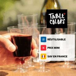 Pack 3 X 100 Flûtes, Verres Ecocup Et Verres à Vin -Vacances Vaisselle Magasin pack 3 x 100 flutes verres ecocup et verres a vin 2