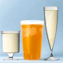 Pack 3 X 100 Flûtes, Verres Ecocup Et Verres à Vin