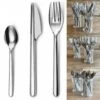 Pack 3 X 40 Fourchettes Couteaux Cuillères Inox 2 Pack 3 X 40 Fourchettes Couteaux Cuillères Inox -Vacances Vaisselle Magasin pack 3 x 40 fourchettes couteaux cuilleres inox