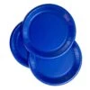 Pack 50 Assiettes Carton Bleu Marine 22 Cm -Vacances Vaisselle Magasin pack 40 assiettes bleu marine biodegradables 22cm carton