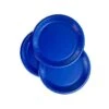 Pack 50 Assiettes Carton Bleu 18 Cm -Vacances Vaisselle Magasin pack 40 assiettes bleues biodegradables 18cm carton