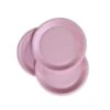 Pack 50 Assiettes Roses 18 Cm Carton