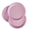 Pack 50 Assiettes Roses 22 Cm Carton