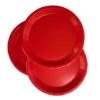 Pack 50 Assiettes Rouges 22 Cm Carton 1 Pack 50 Assiettes Rouges 22 Cm Carton -Vacances Vaisselle Magasin pack 40 assiettes rouges biodegradables 22cm carton
