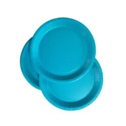 Pack 50 Assiettes Turquoise 18 Cm Carton