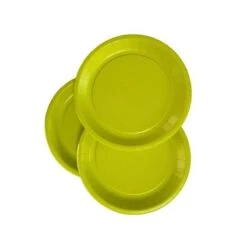 Pack 50 Assiettes Vertes 18 Cm Carton