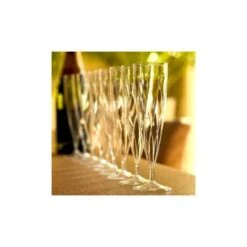 Pack 50 Flûtes Cristal Torsadées 13,5 Cl Discount