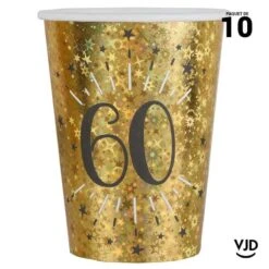 Pack 50 Personnes Anniversaire 60 Ans Noir Et Or 8 Pack 50 Personnes Anniversaire 60 Ans Noir Et Or -Vacances Vaisselle Magasin pack 50 personnes anniversaire 60 ans noir et or 1