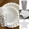 Pack 50 X 5 Assiettes Gobelets Et Serviettes 1 Pack 50 X 5 Assiettes Gobelets Et Serviettes -Vacances Vaisselle Magasin pack 50 x 5 assiettes gobelets et serviettes