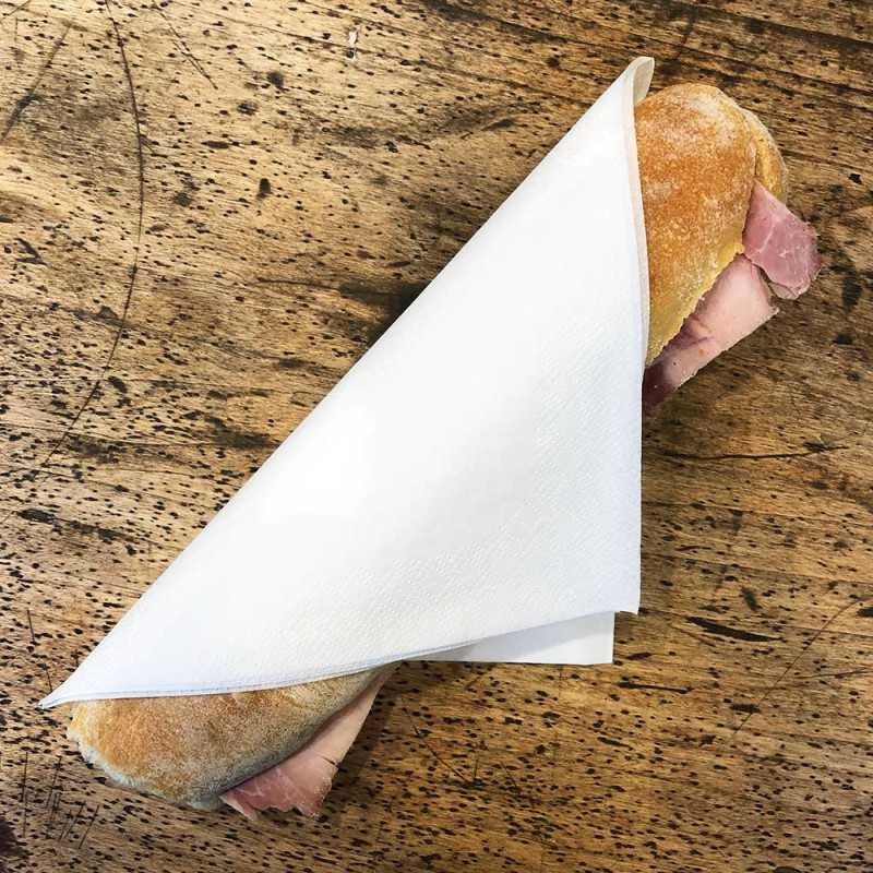 Pack 500 Serviettes Papier Blanc 39 X 39 Cm 2 Plis 4 Pack 500 Serviettes Papier Blanc 39 X 39 Cm 2 Plis – Image 2