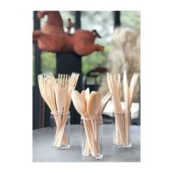 Pack 50 X 3 Couverts Ivoire 50 Personnes 15 Pack 50 X 3 Couverts Ivoire 50 Personnes -Vacances Vaisselle Magasin pack 50x3 couverts ivoire 50 personnes 5