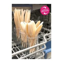 Pack 50 X 3 Couverts Ivoire 50 Personnes 17 Pack 50 X 3 Couverts Ivoire 50 Personnes -Vacances Vaisselle Magasin pack 50x3 couverts ivoire 50 personnes 7