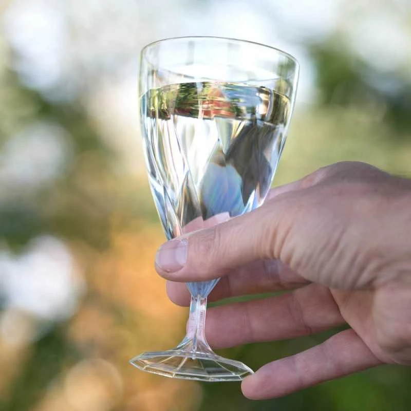 Pack 54 Verres à Eau 24 Cl Torsadés Cristal Transparent 4 Pack 54 Verres à Eau 24 Cl Torsadés Cristal Transparent – Image 2