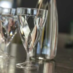 Pack 54 Verres à Eau 24 Cl Torsadés Cristal Transparent 12 Pack 54 Verres à Eau 24 Cl Torsadés Cristal Transparent -Vacances Vaisselle Magasin pack 54 verres a eau 24 cl torsades cristal transparent 4