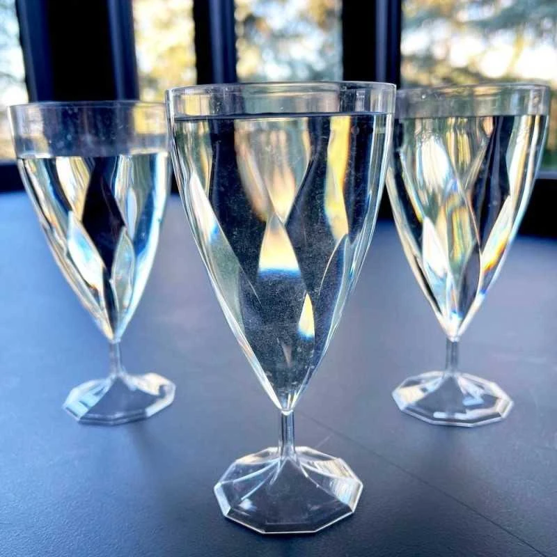 Pack 54 Verres à Eau 24 Cl Torsadés Cristal Transparent 3 Pack 54 Verres à Eau 24 Cl Torsadés Cristal Transparent