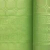 Pack 6 Nappes En Damassé Vert Anis 25 M -Vacances Vaisselle Magasin pack 6 nappes damasse vert anis 25 metres