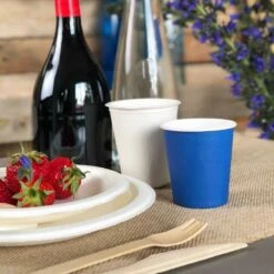 Pack 100 Gobelets Carton Bleu Marine 21 Cl -Vacances Vaisselle Magasin pack 75 gobelets carton bleu marine 25 gratuits 2