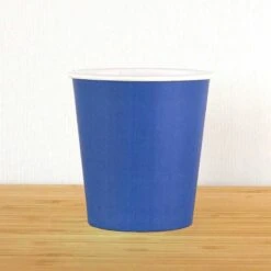 Pack 100 Gobelets Carton Bleu Marine 21 Cl -Vacances Vaisselle Magasin pack 75 gobelets carton bleu marine 25 gratuits 4