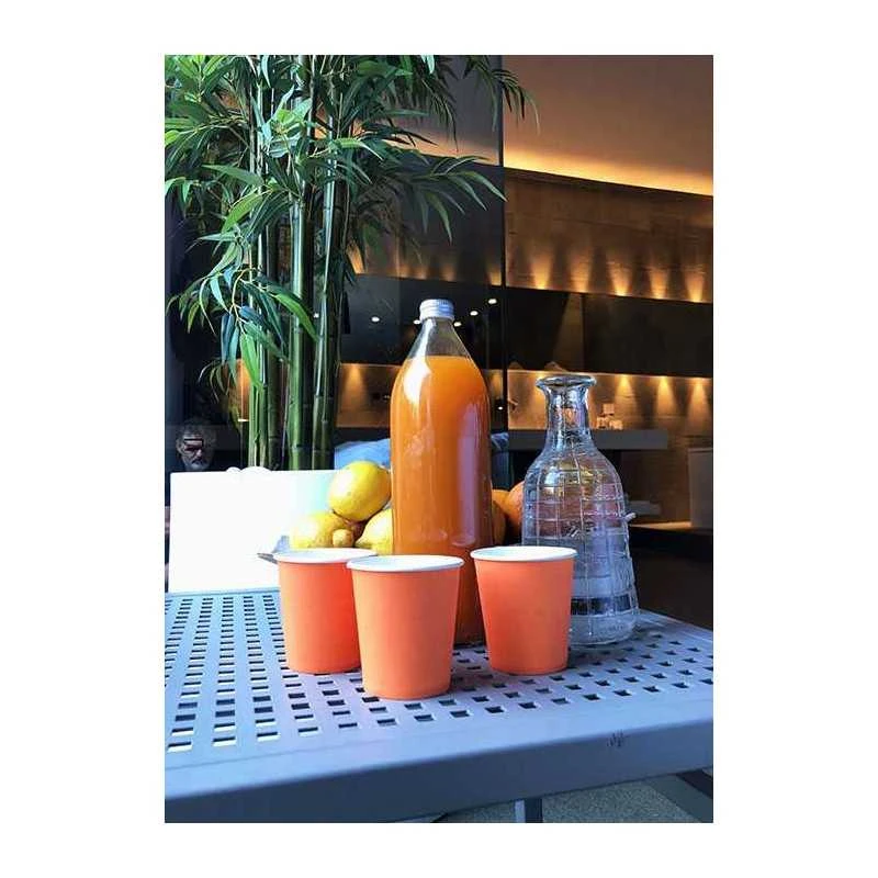 Pack 100 Gobelets Carton Mandarine 21 Cl 8 Pack 100 Gobelets Carton Mandarine 21 Cl – Image 6