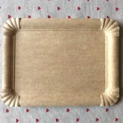 Pack 100 Plateaux Kraft 24 Cm -Vacances Vaisselle Magasin pack 75 plateaux kraft 24cm 25 plateaux gratuits 2