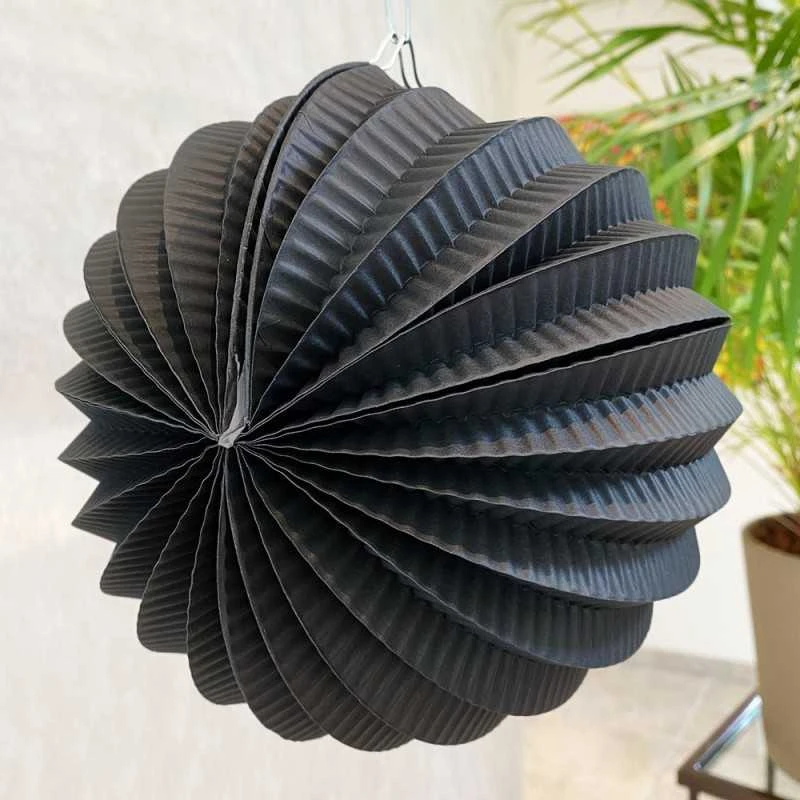 Pack Décoration De Salle Lampions Noirs 4 Pack Décoration De Salle Lampions Noirs – Image 2