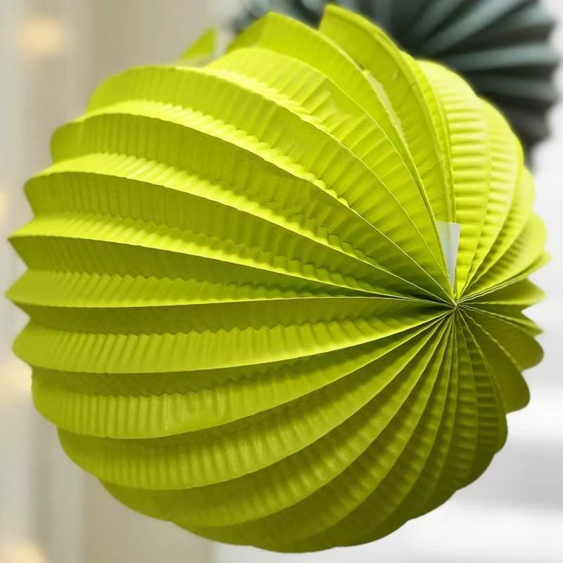 Pack Décoration De Salle Lampions Verts 4 Pack Décoration De Salle Lampions Verts – Image 2