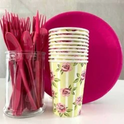 Pack Spécial 10 Personnes Fuchsia Esprit Liberty