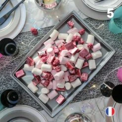 5 Plateaux Grand Modèle Gris 34,5 X 24 Cm 8 5 Plateaux Grand Modèle Gris 34,5 X 24 Cm -Vacances Vaisselle Magasin plateau grand modele gris recyclable par 5 1