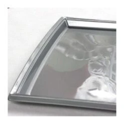 5 Plateaux Grand Modèle Gris 34,5 X 24 Cm 11 5 Plateaux Grand Modèle Gris 34,5 X 24 Cm -Vacances Vaisselle Magasin plateau grand modele gris recyclable par 5 4