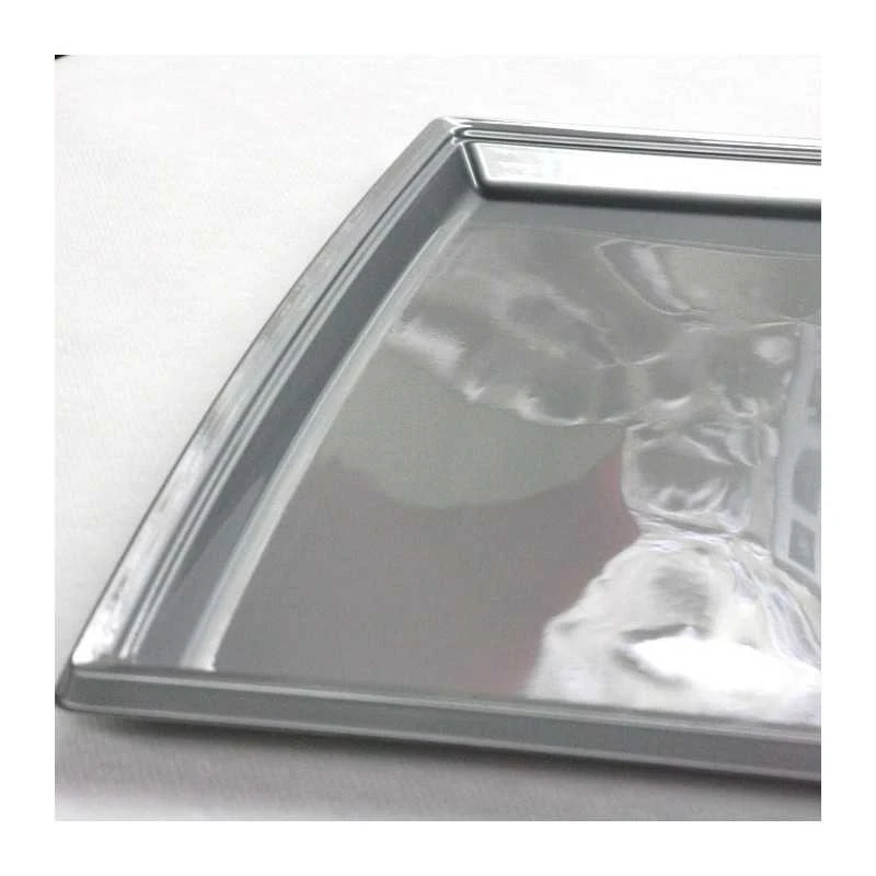 5 Plateaux Grand Modèle Gris 34,5 X 24 Cm 7 5 Plateaux Grand Modèle Gris 34,5 X 24 Cm – Image 5