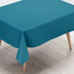 Nappe Non Tissée Prestige Bleu Canard 10m Table'Colors