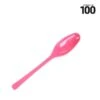 100 Petites Cuillères Luxe Fuchsia Recyclables Réutilisables 2 100 Petites Cuillères Luxe Fuchsia Recyclables Réutilisables -Vacances Vaisselle Magasin product 139