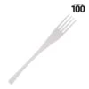 100 Fourchettes Luxe Blanche 2 100 Fourchettes Luxe Blanche -Vacances Vaisselle Magasin product 155