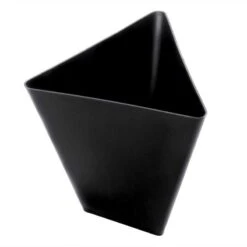 25 Verrines Triangulaires Plastique Réutilisable Noir 7 Cl -Vacances Vaisselle Magasin product 167