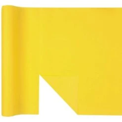 Chemin De Table Non-tissé Premium Jaune 4,8 M Table'Colors