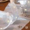 Ruban De Table Lumineux Argenté 1,5 Mètre -Vacances Vaisselle Magasin product 210