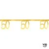 Banderole 250 Cm âge Effet Métal Or 50 Ans 2 Banderole 250 Cm âge Effet Métal Or 50 Ans -Vacances Vaisselle Magasin product 233