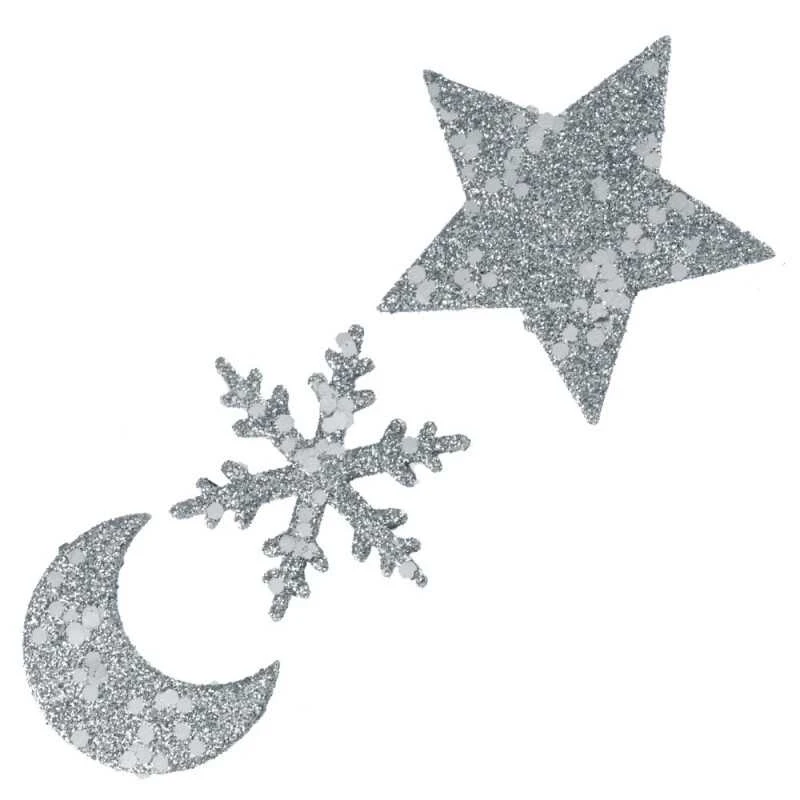 12 Confettis Assortiment Constellation Argent 4 12 Confettis Assortiment Constellation Argent – Image 2