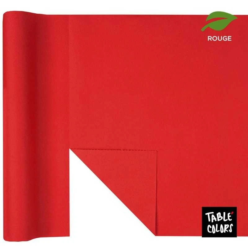 Chemin De Table Non-tissé Premium Rouge 4,8 M Table'Colors 4 Chemin De Table Non-tissé Premium Rouge 4,8 M Table'Colors – Image 2