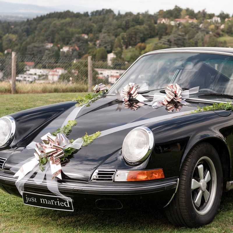 Kit Décoration Mariage Métallisé Rose Gold 24,5 X 23,5 X 7 Cm 4 Kit Décoration Mariage Métallisé Rose Gold 24,5 X 23,5 X 7 Cm – Image 2