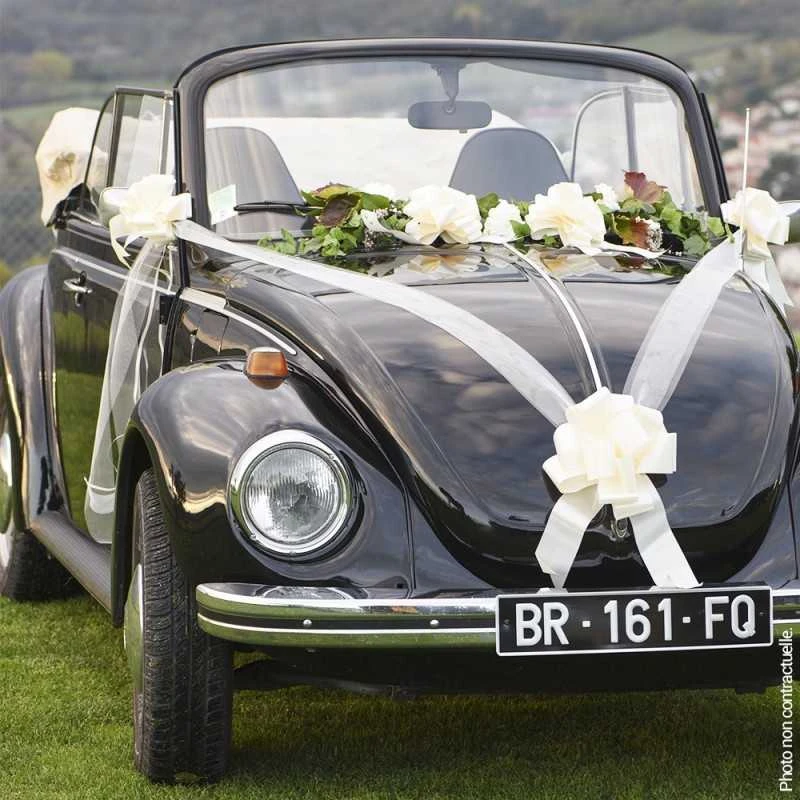 10 Grands Noeuds Automatiques Rouges De 50 Mm 4 10 Grands Noeuds Automatiques Rouges De 50 Mm – Image 2