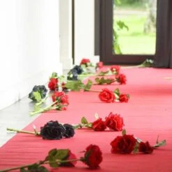 Tapis De Cérémonie Rouge De 1 M X 15 M -Vacances Vaisselle Magasin product 269