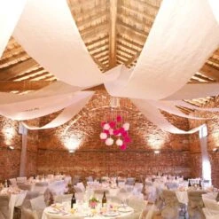 Tenture De Salle Intissée Blanche 0,80 X 12 M -Vacances Vaisselle Magasin product 272