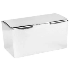 25 Ballotins Boîtes Chocolats Argent 250 G